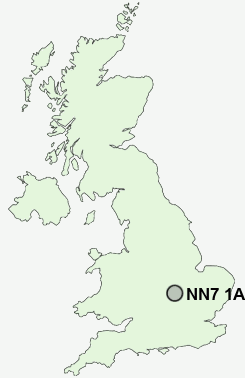 UK Postcode map