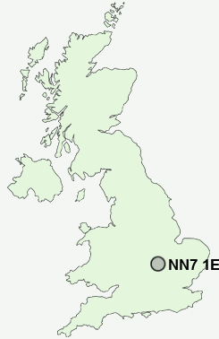 UK Postcode map