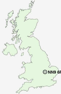 UK Postcode map