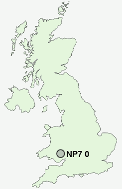 UK Postcode map