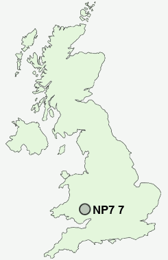 UK Postcode map