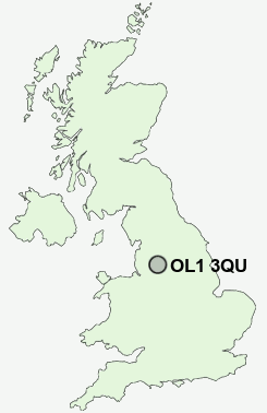 UK Postcode map