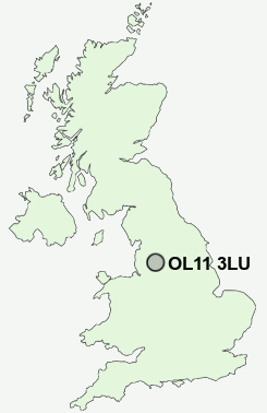 UK Postcode map