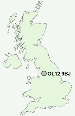 UK Postcode map