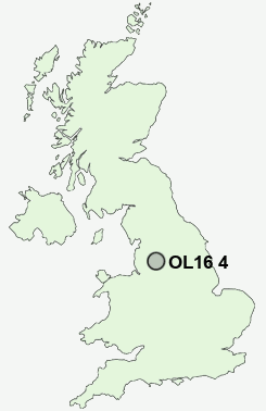 UK Postcode map