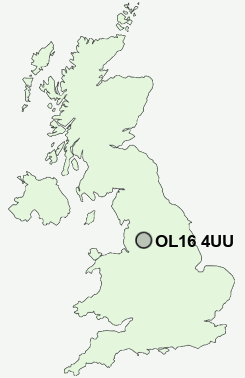 UK Postcode map