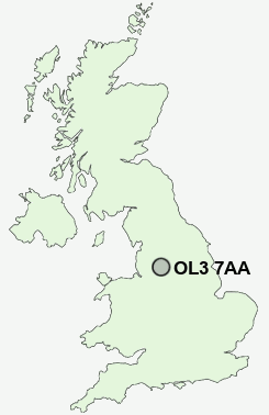 UK Postcode map