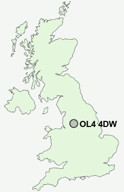 UK Postcode map