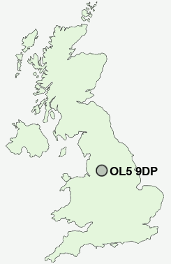 UK Postcode map