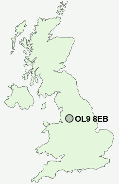 UK Postcode map