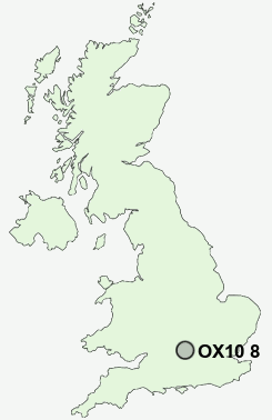 UK Postcode map