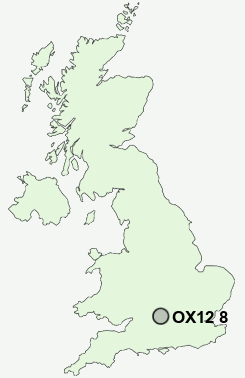 UK Postcode map