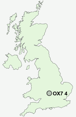 UK Postcode map