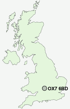 UK Postcode map