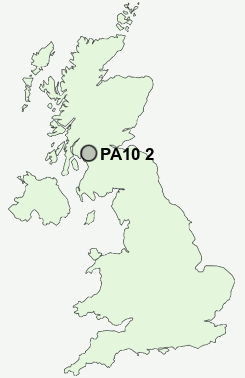 UK Postcode map