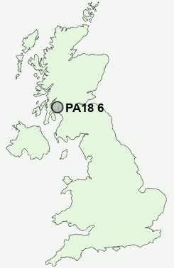 UK Postcode map