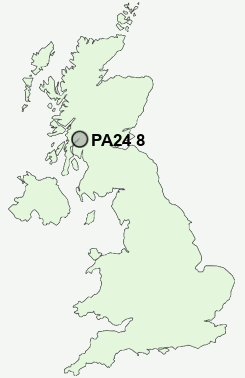 UK Postcode map