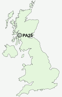 UK Postcode map