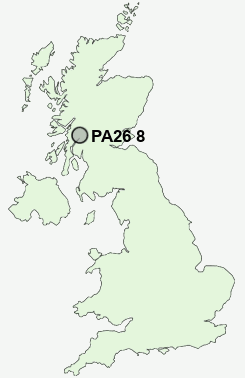 UK Postcode map