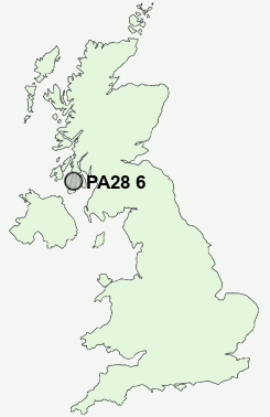 UK Postcode map