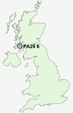 UK Postcode map