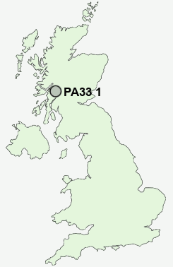 UK Postcode map