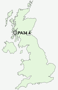 UK Postcode map