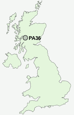 UK Postcode map