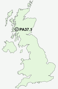 UK Postcode map