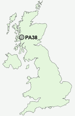 UK Postcode map