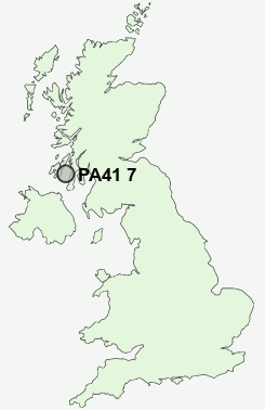 UK Postcode map