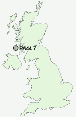 UK Postcode map