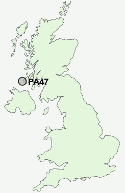 UK Postcode map