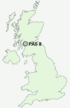 UK Postcode map