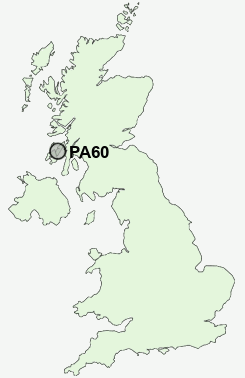 UK Postcode map