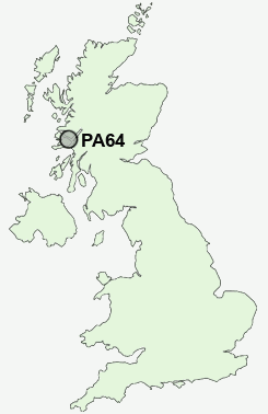 UK Postcode map