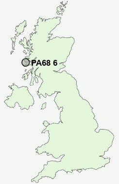 UK Postcode map