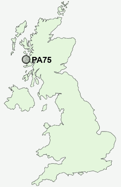 UK Postcode map