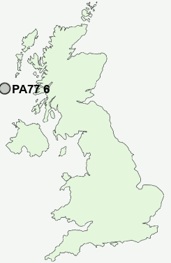 UK Postcode map