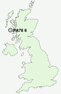 UK Postcode map