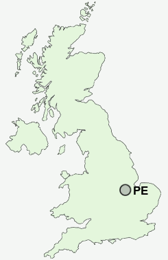 UK Postcode map