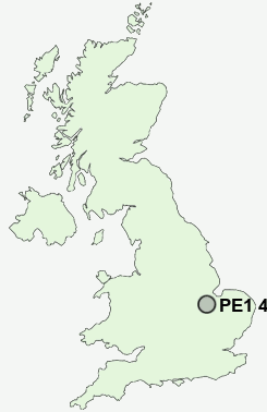 UK Postcode map