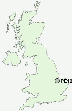 UK Postcode map