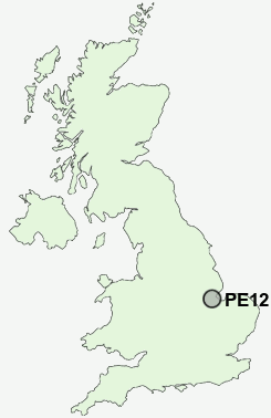 UK Postcode map