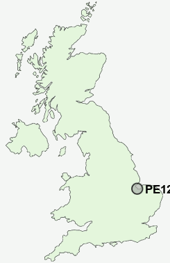 UK Postcode map