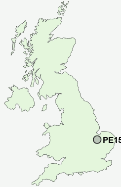 UK Postcode map