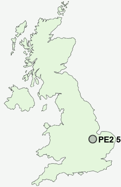 UK Postcode map