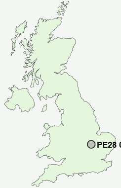 UK Postcode map