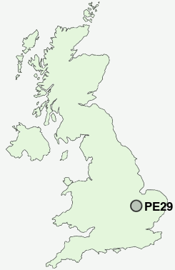 UK Postcode map