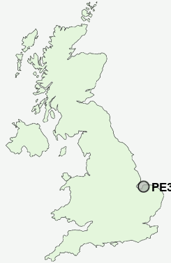 PE31 Postcode map